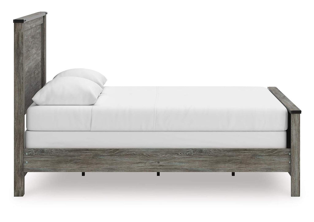 Frandern Queen Panel Bed side view