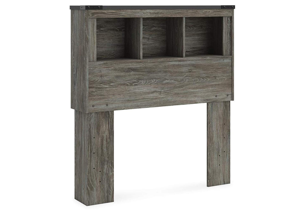 Frandern Twin Bookcase Headboard angled view