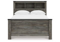 Frandern Full Bookcase Panel Bed
