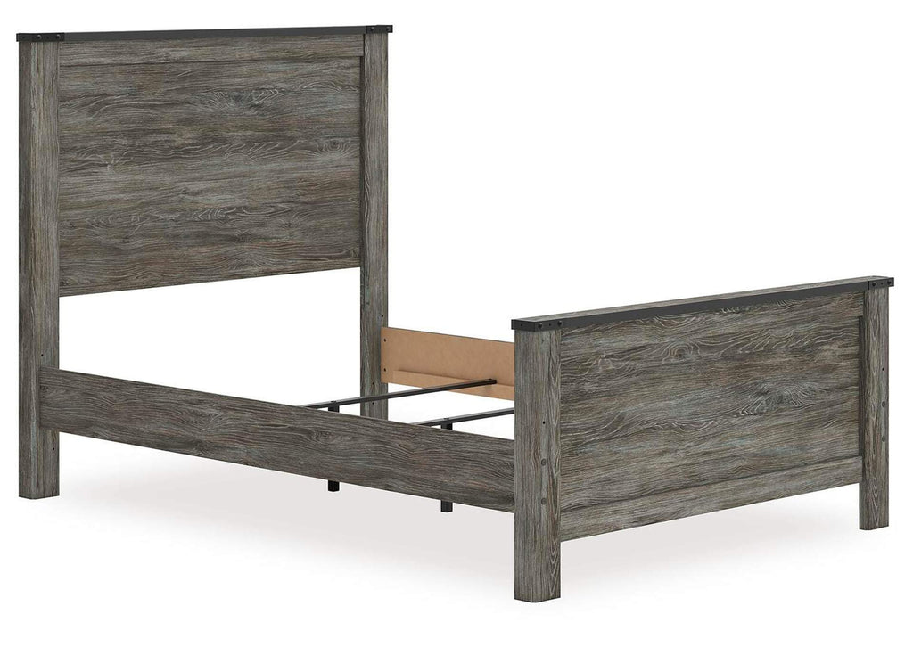 Frandern Full Panel Bed angled view