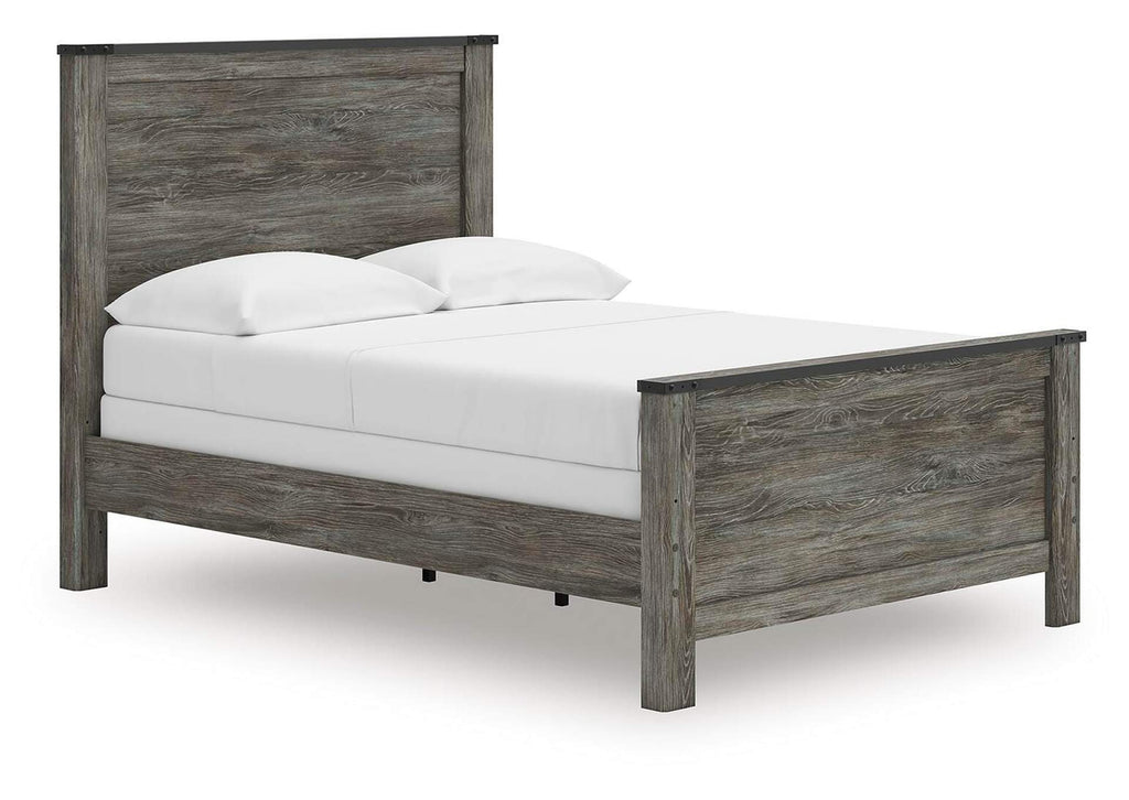 Frandern Full Panel Bed angled view