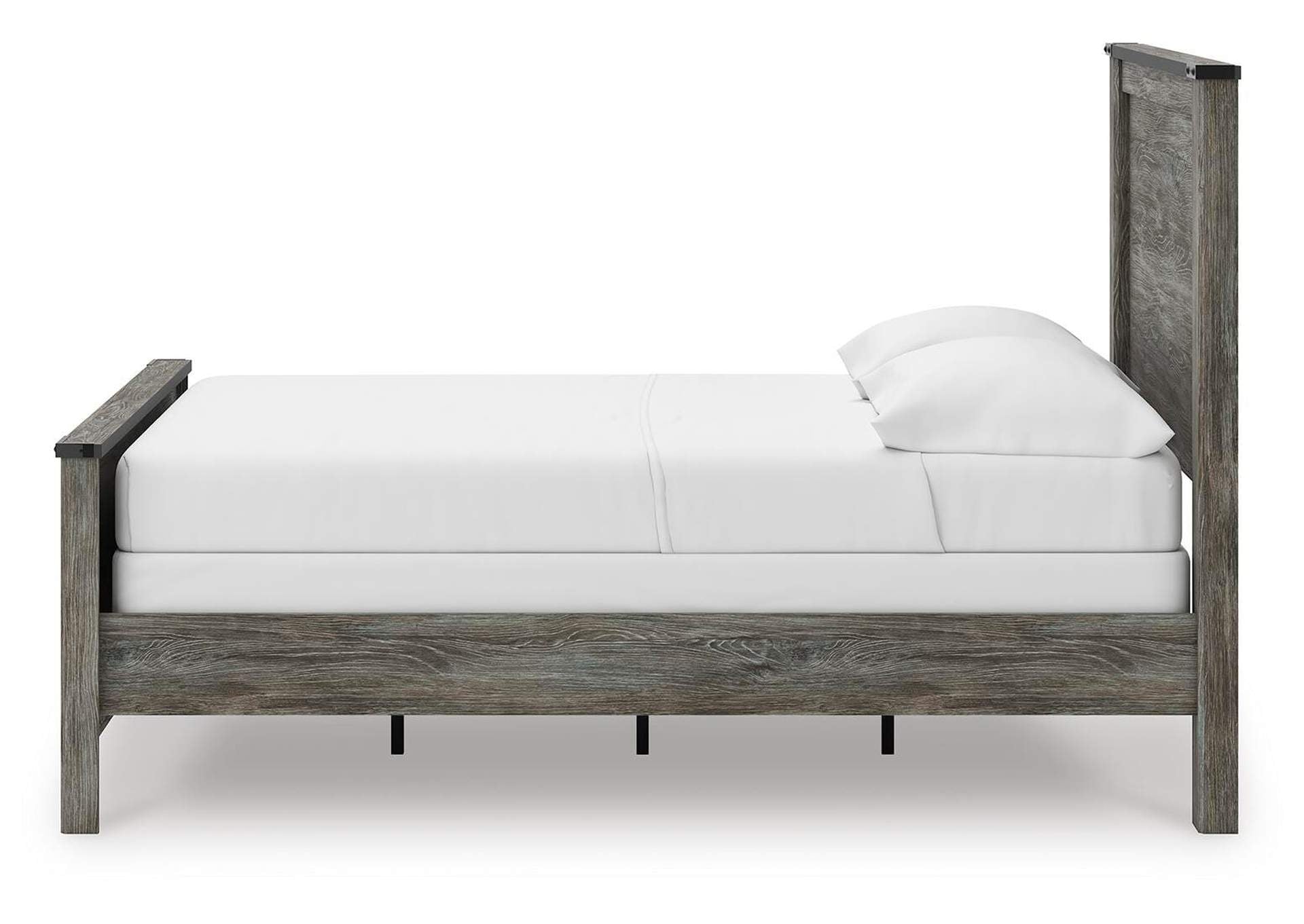 Frandern Full Panel Bed side view