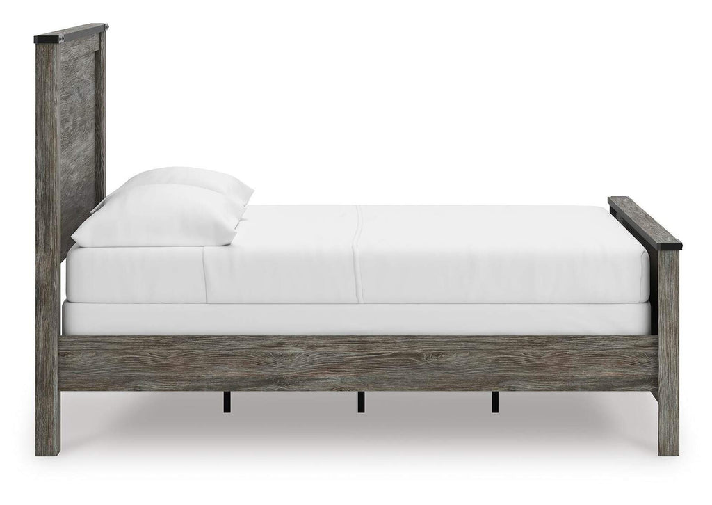 Frandern Full Panel Bed side view