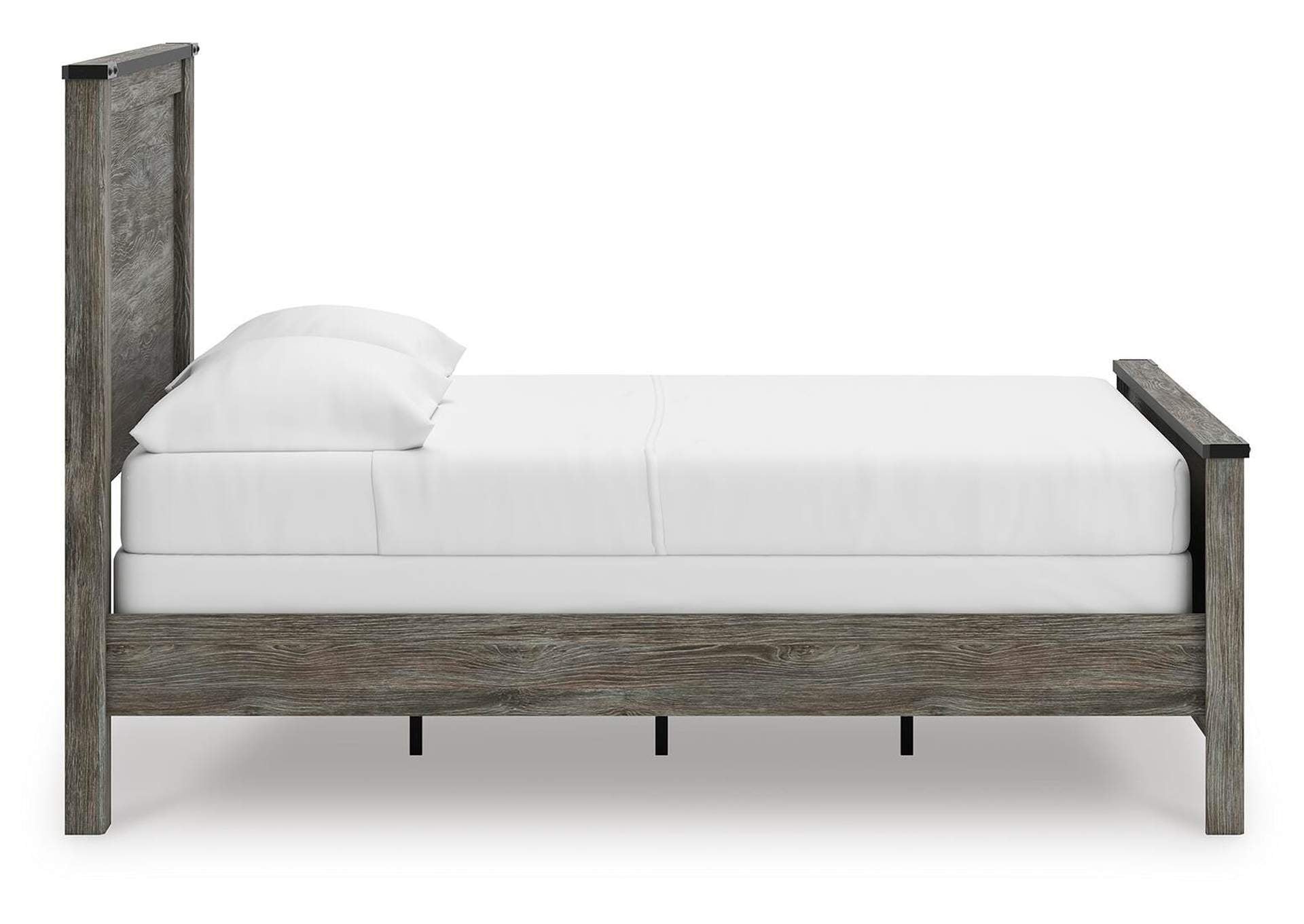 Frandern Full Panel Bed side view