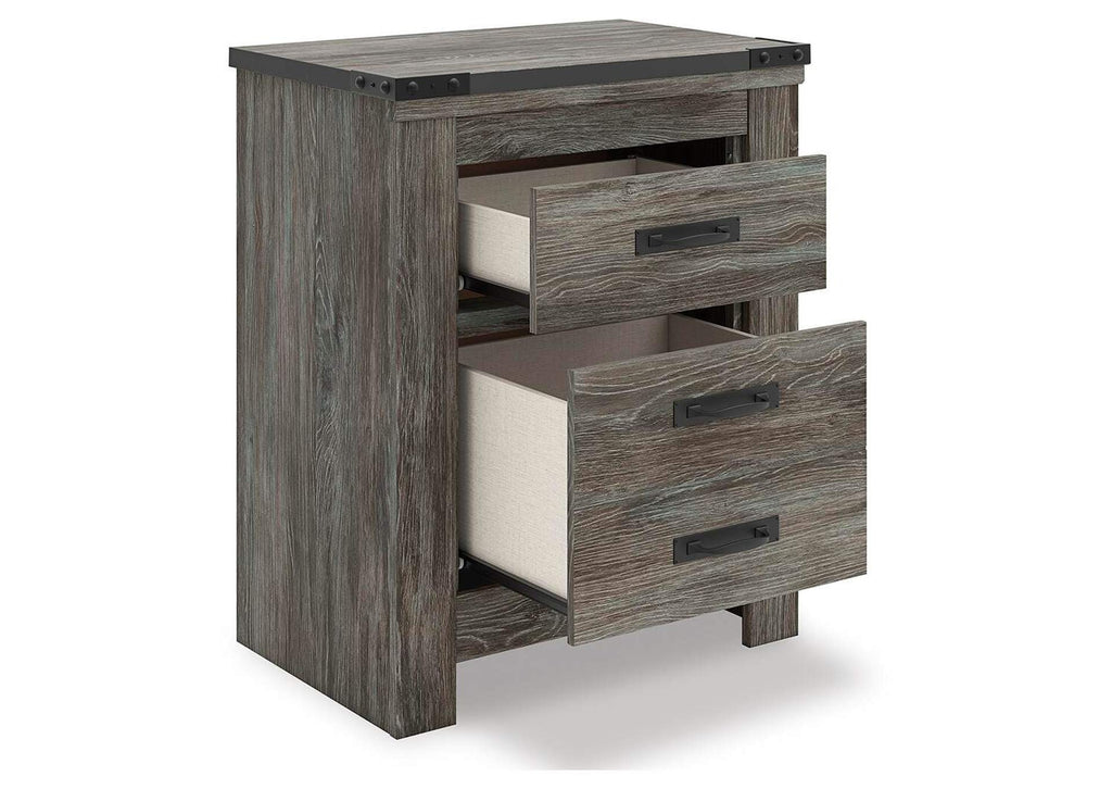 Frandern Nightstand angled view