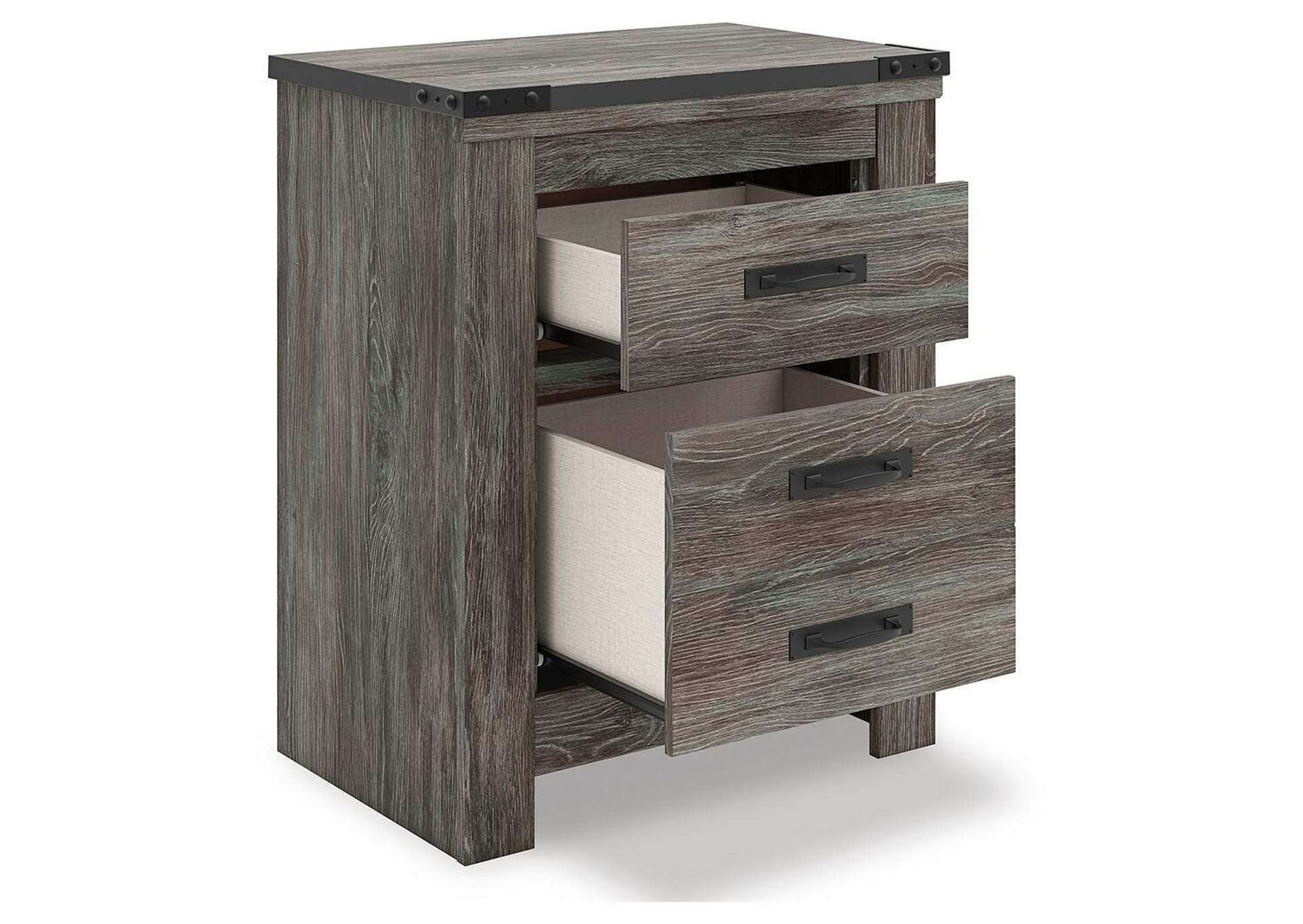 Frandern Nightstand angled view