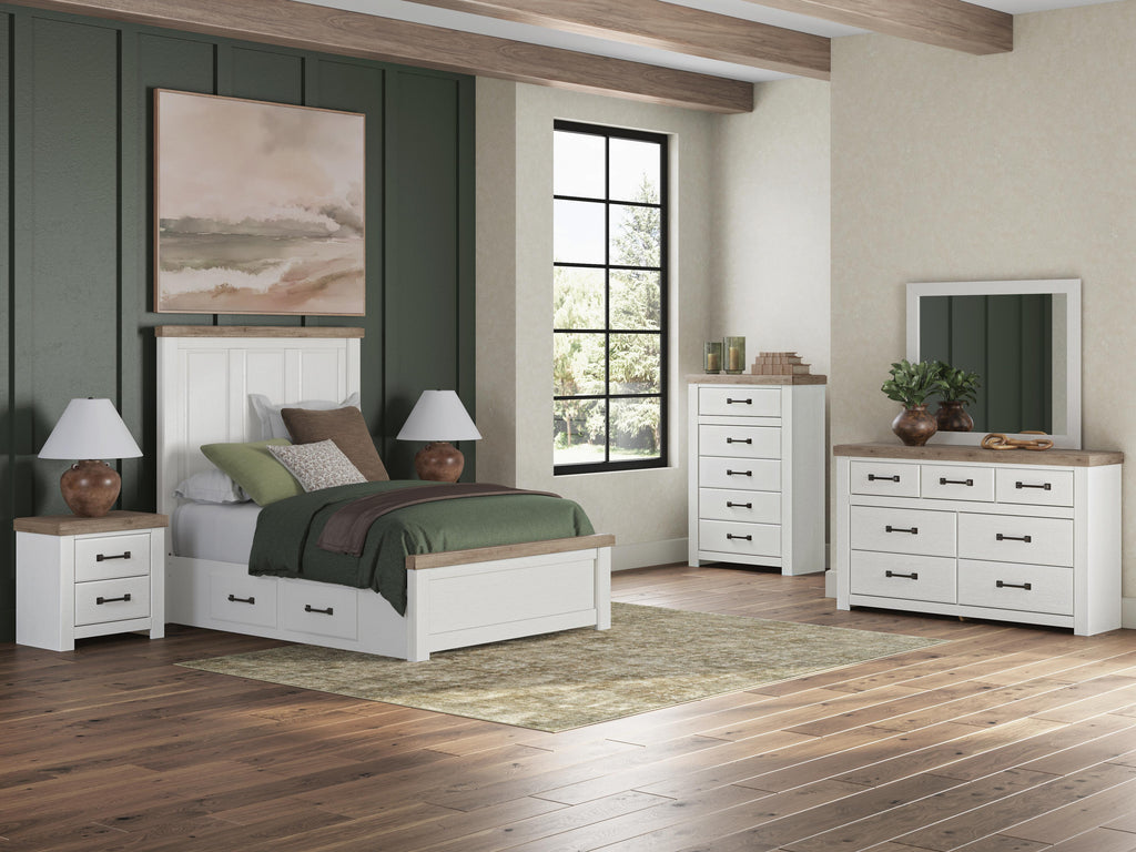 Savonport Full Panel Bed with Storage - image 11