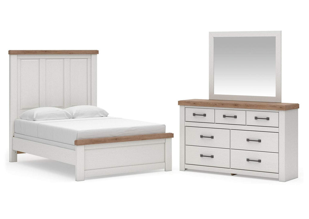 Savonport Full Panel Bed, Dresser and Mirror