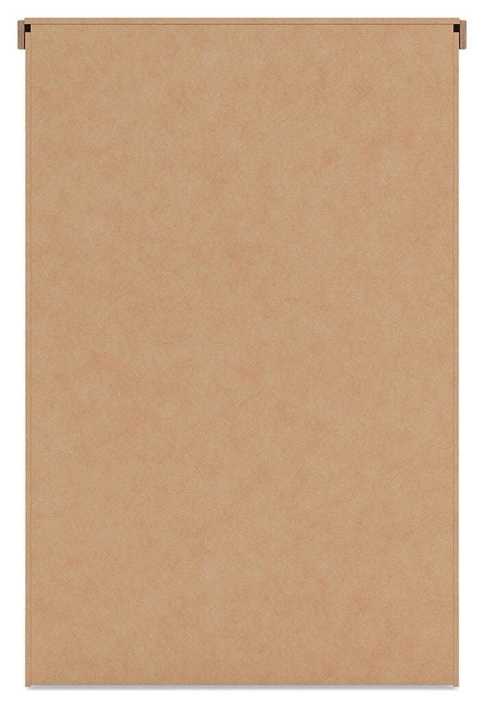 Savonport Chest of Drawers in White/Brown, back view