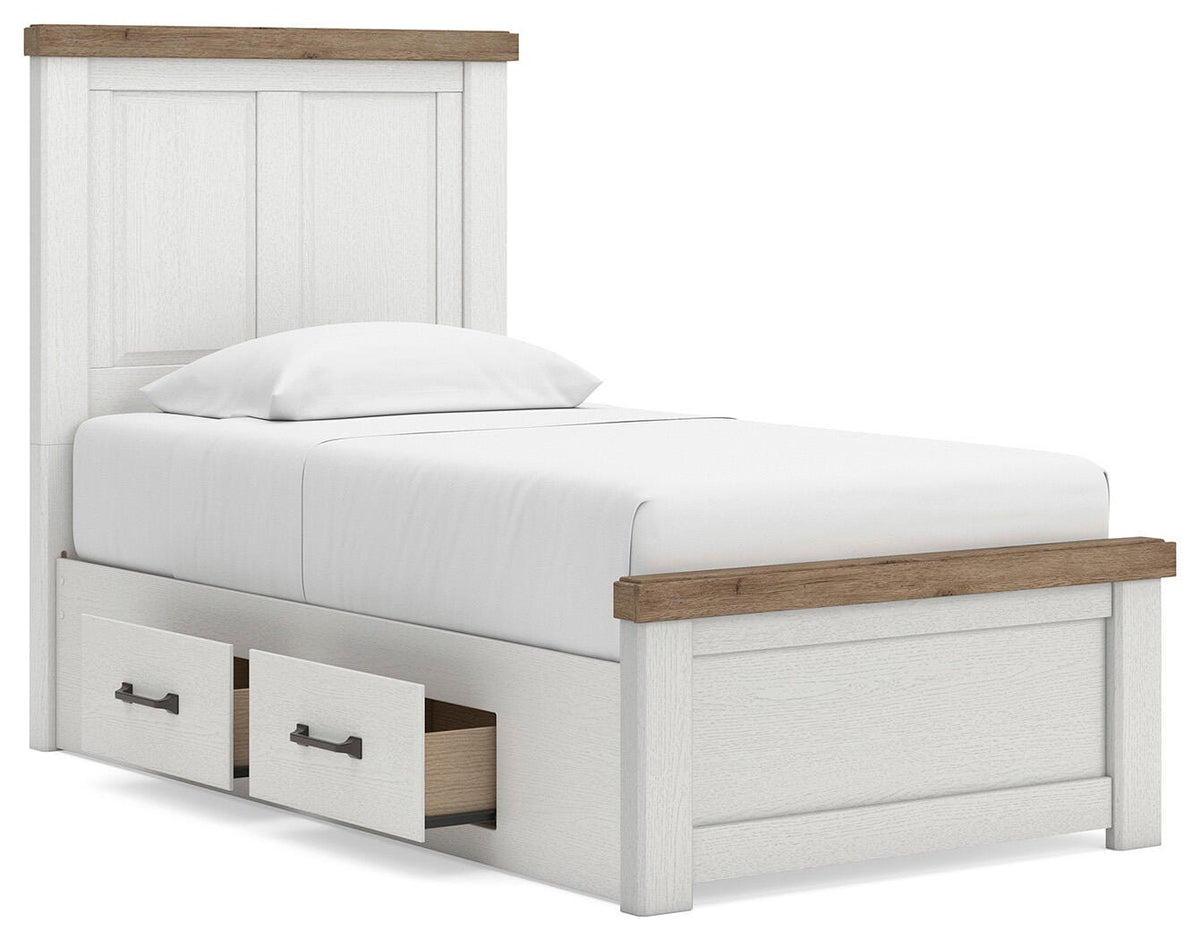 Savonport Twin Panel Bed with Storage - image 5
