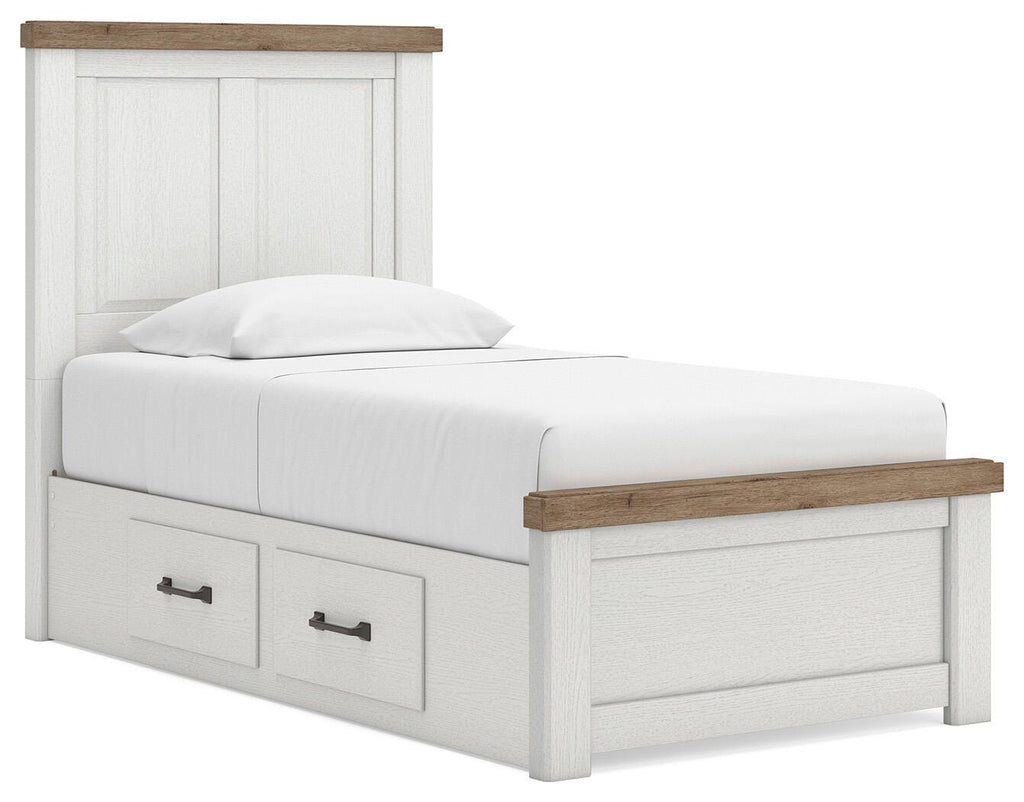Savonport Twin Panel Bed with Storage - image 2