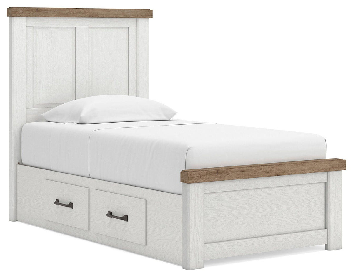 Savonport Twin Panel Bed with Storage - image 2