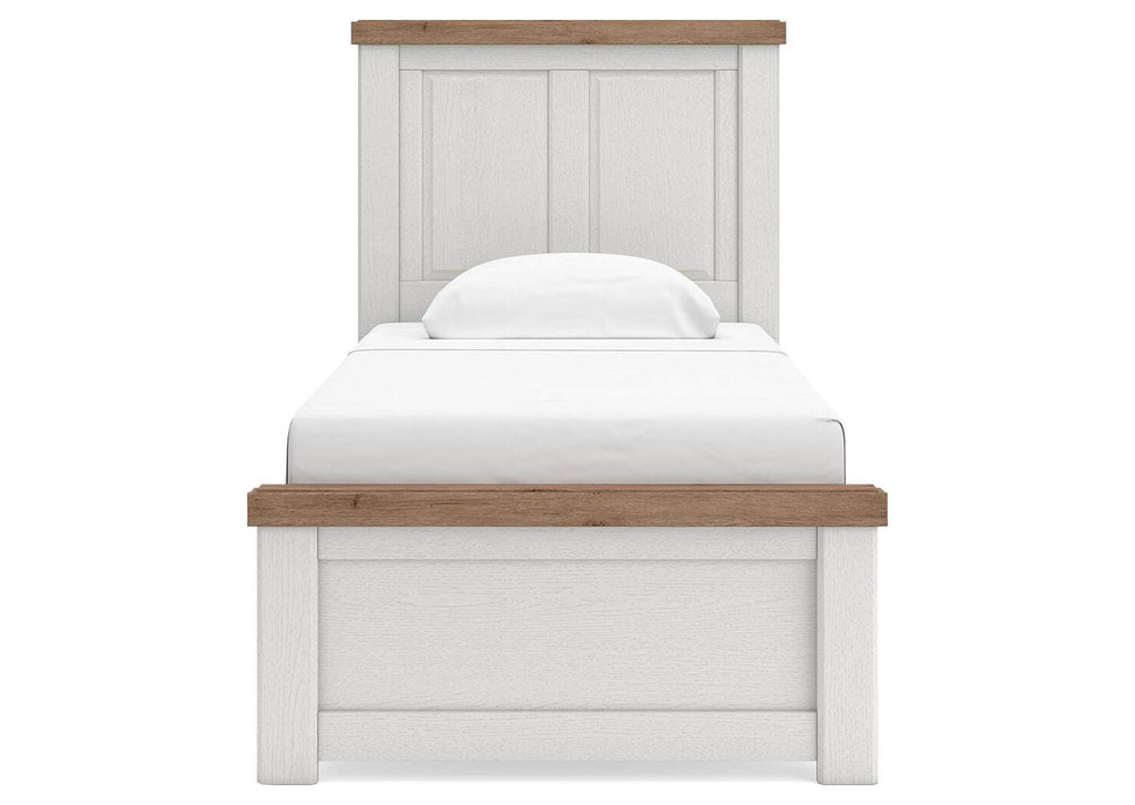 Savonport Twin Panel Bed, Dresser, Mirror and Chest