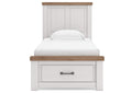 Savonport Twin Panel Storage Bed, Dresser and Chest