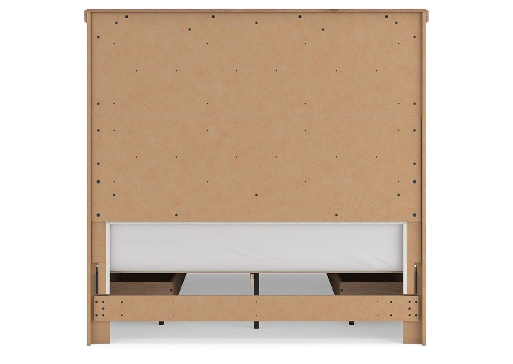 Savonport Queen Panel Storage Bed, Dresser, Mirror and Chest