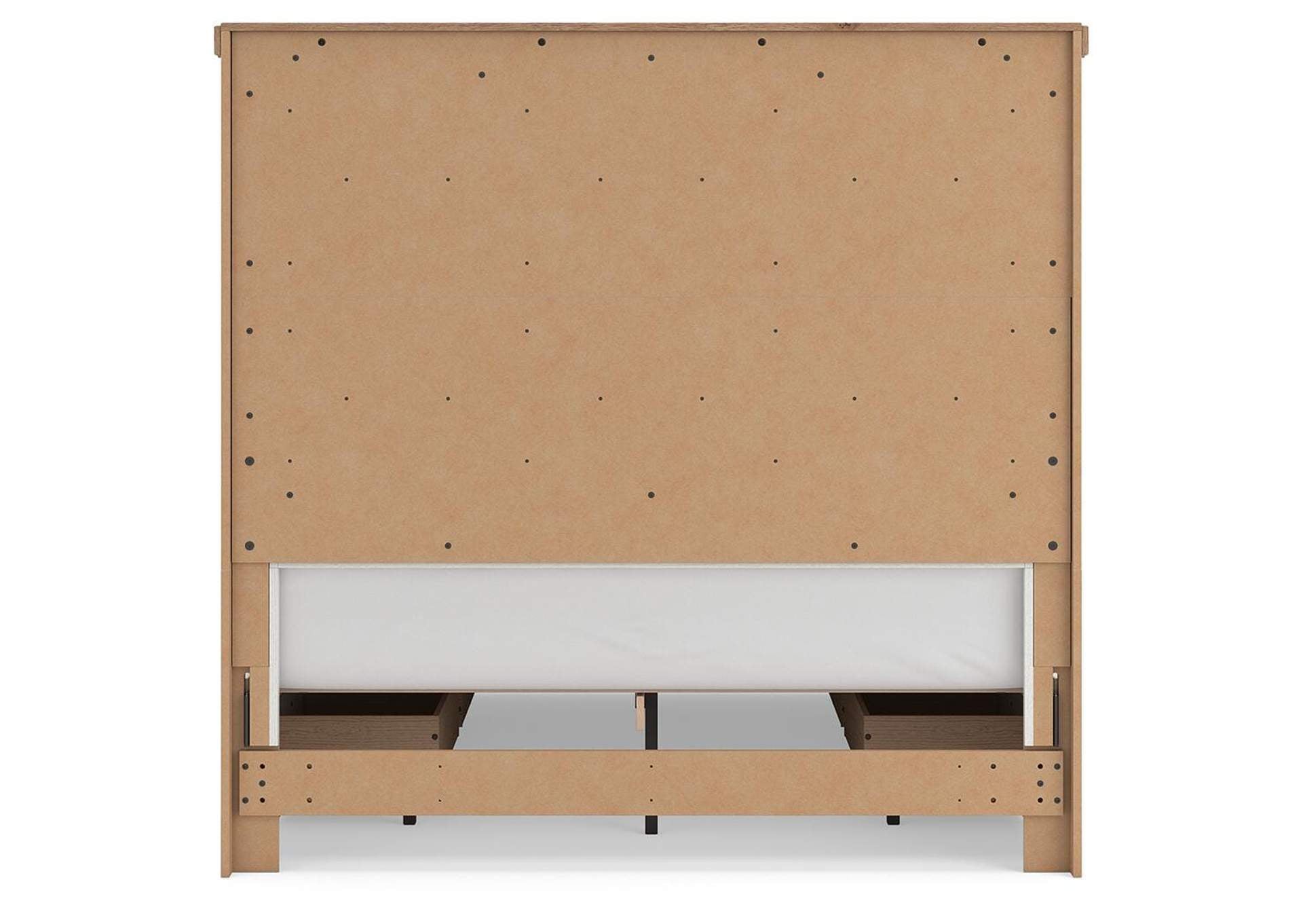 Savonport Queen Panel Storage Bed, Dresser, Mirror and Chest