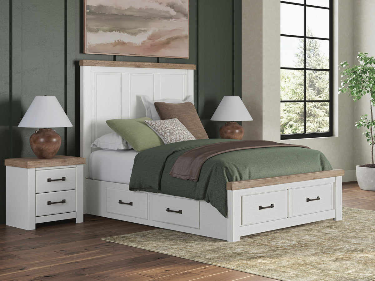 Savonport Queen Panel Storage Bed - image 1