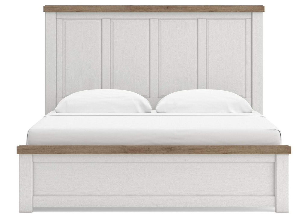 Savonport King Panel Bed with Storageand Dresser