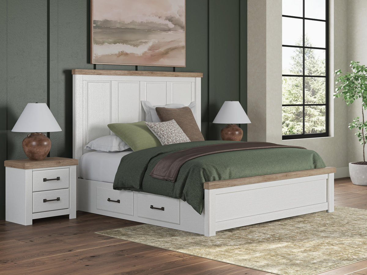 Savonport King Panel Bed with Storage - image 1