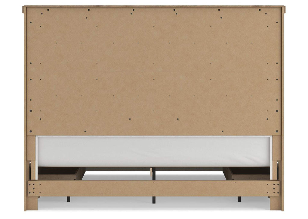 Savonport King Panel Storage Bed, Dresser and Nightstand