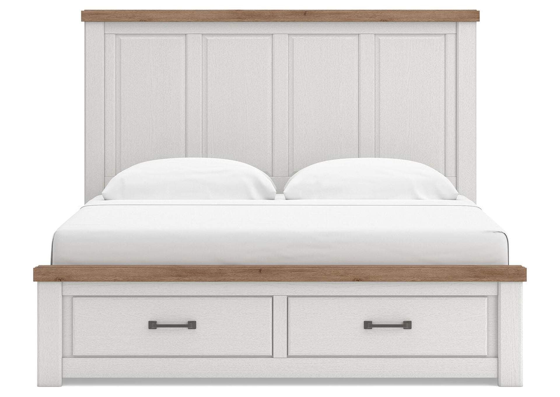 Savonport King Panel Storage Bed and Dresser