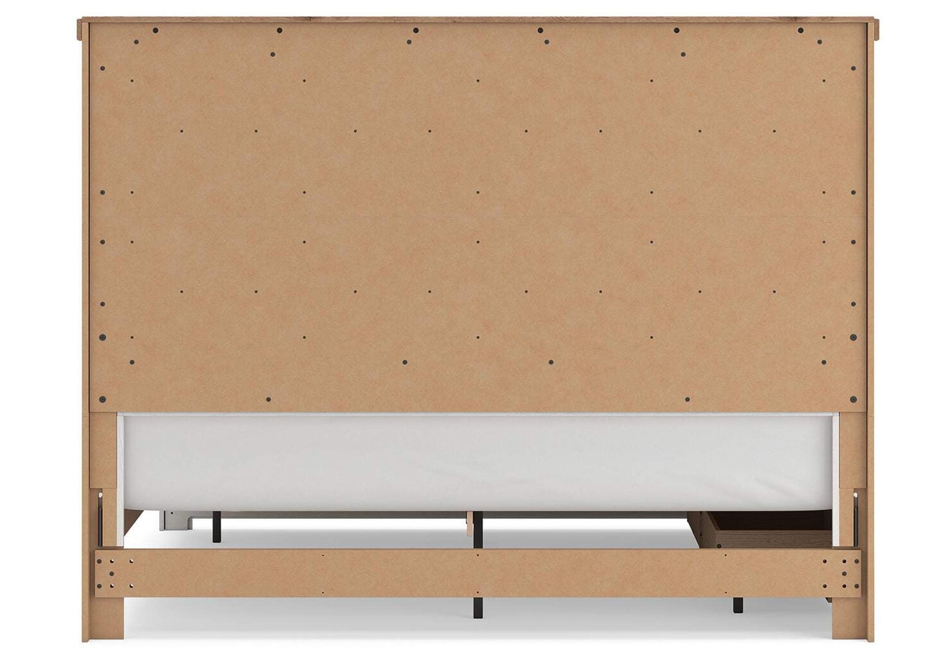 Savonport King Panel Storage Bed. Dresser, Mirror and Nightstand