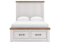Savonport Full Panel Storage Bed, Dresser, Mirror and Chest