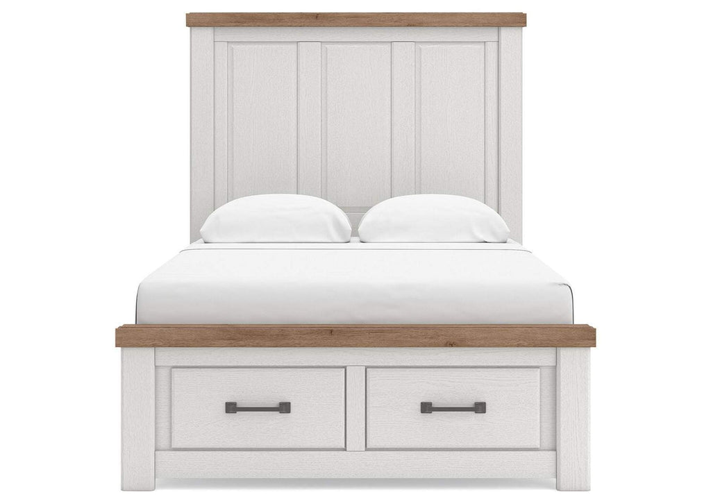 Savonport Full Panel Storage Bed and Dresser