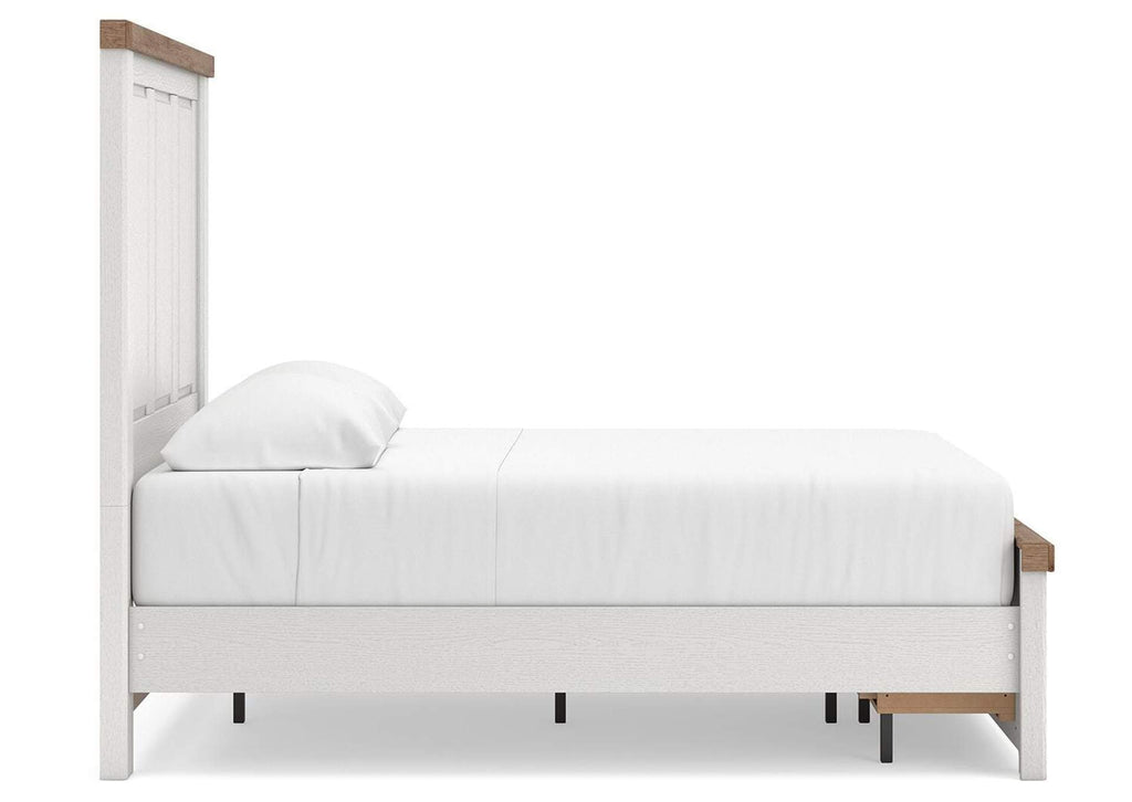 Savonport Full Panel Storage Bed, Dresser, Mirror and Chest side view