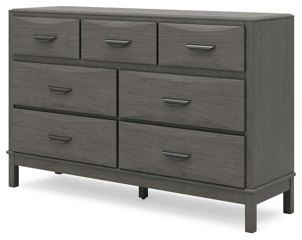 Mazing Dresser in Gray, angle view