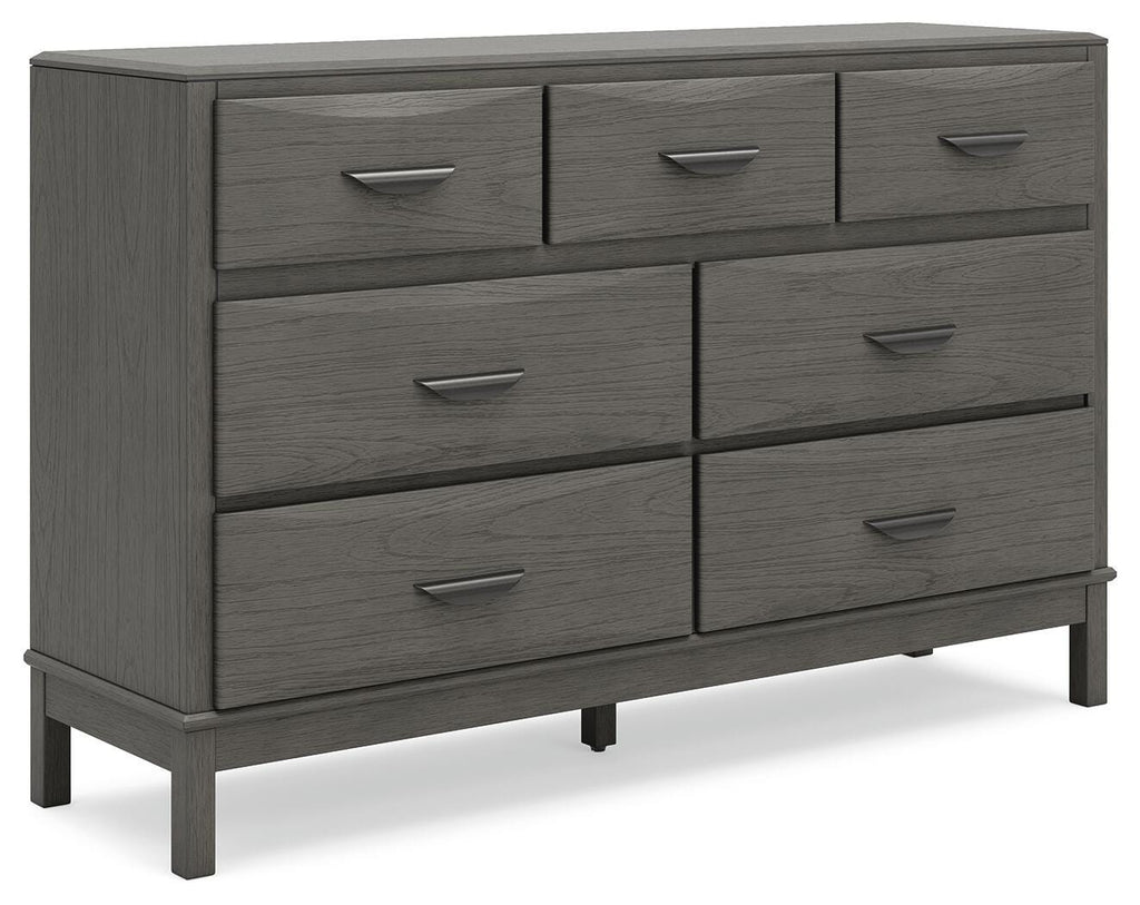Mazing Dresser in Gray, angle view