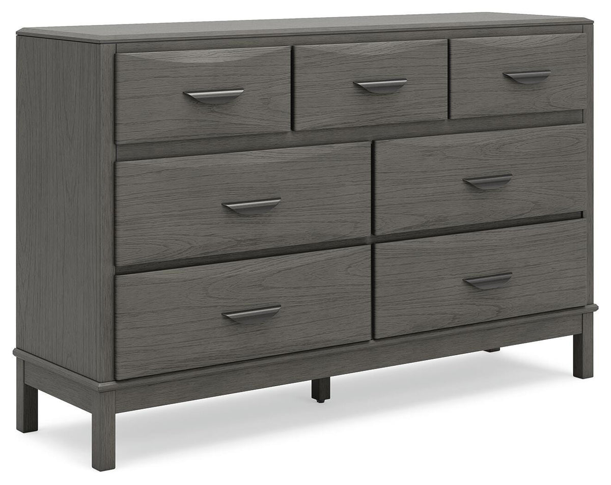 Mazing Dresser in Gray, angle view