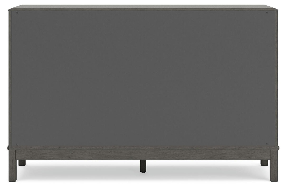 Mazing Dresser in Gray, back view