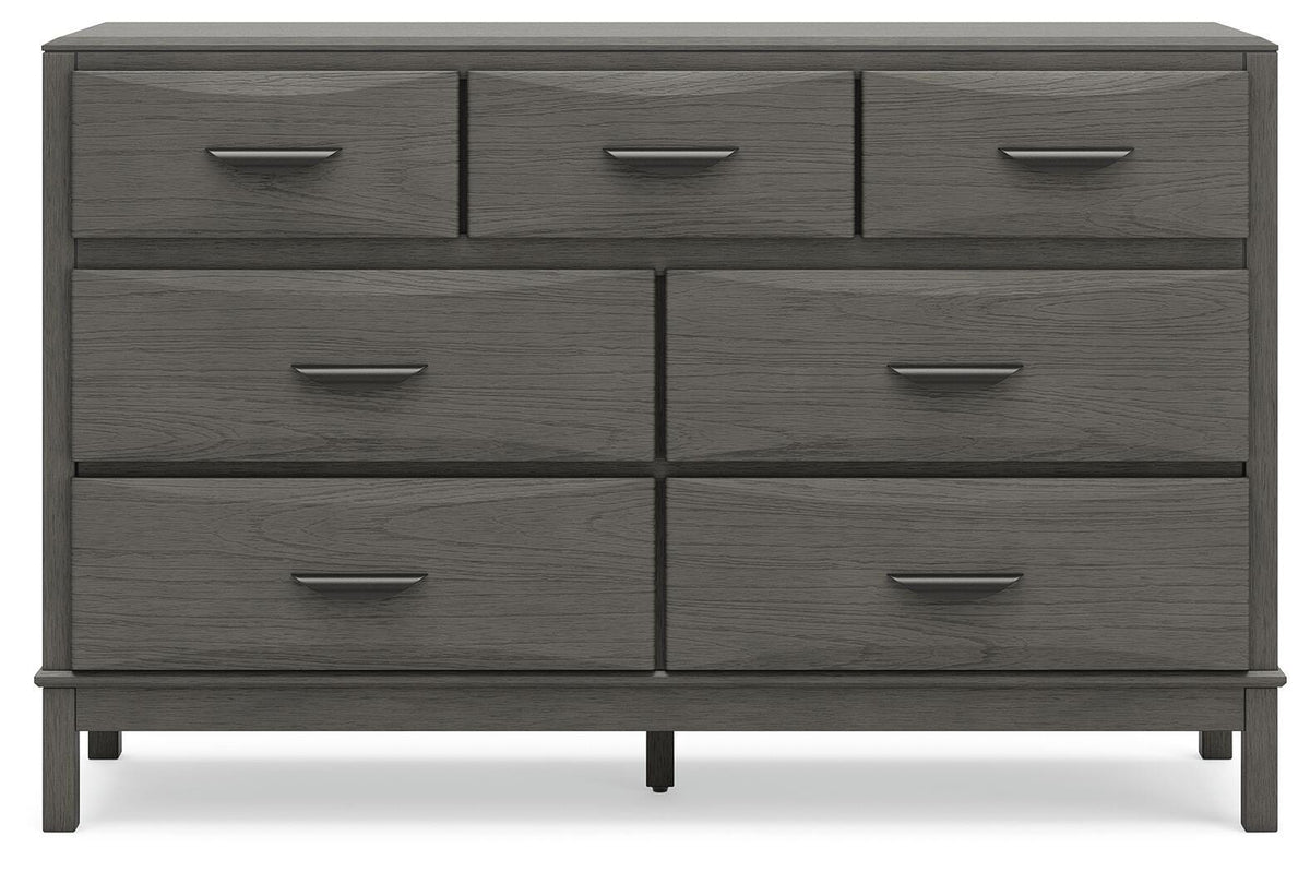 Mazing Dresser in Gray, front view
