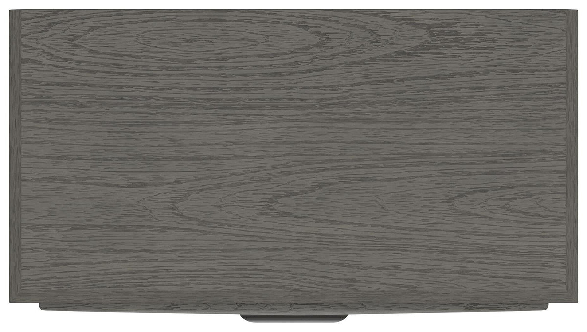 Mazing Chest of Drawers in Gray, top view