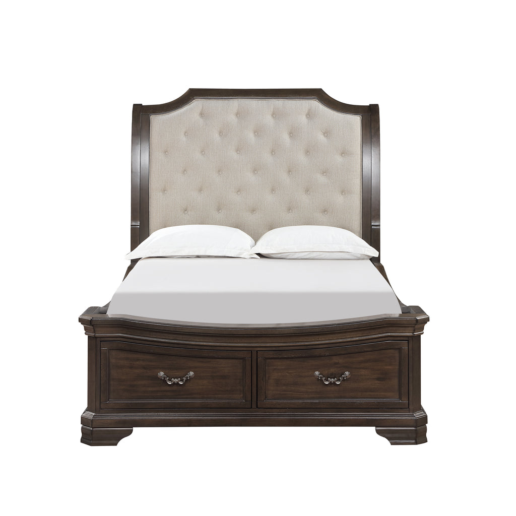 Lyndhurst 5''0" Queen Bed - Walnut