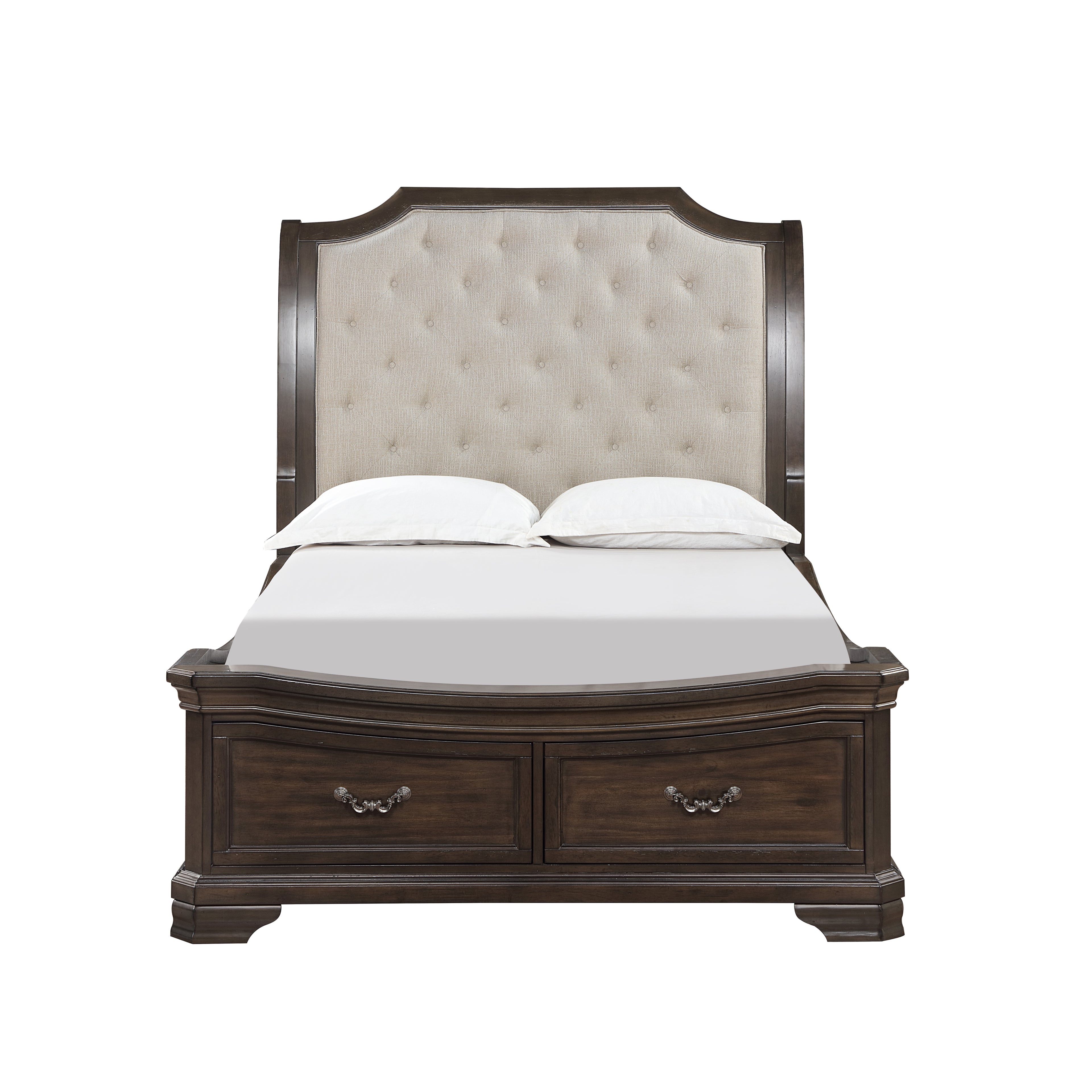 Lyndhurst 5''0" Queen Bed - Walnut