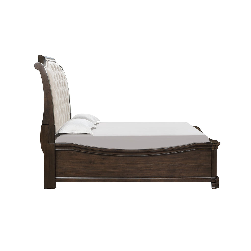 Lyndhurst 5''0" Queen Bed - Walnut