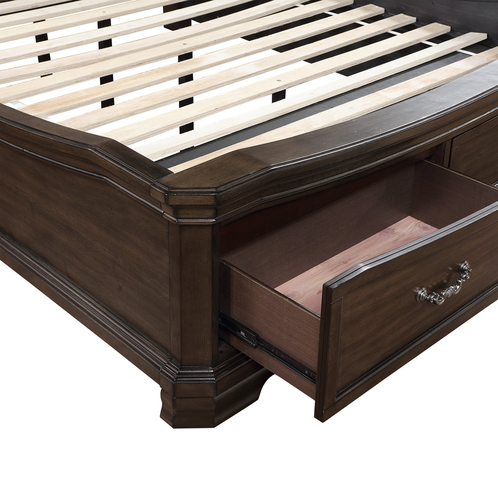 Lyndhurst 5''0" Queen Bed - Walnut
