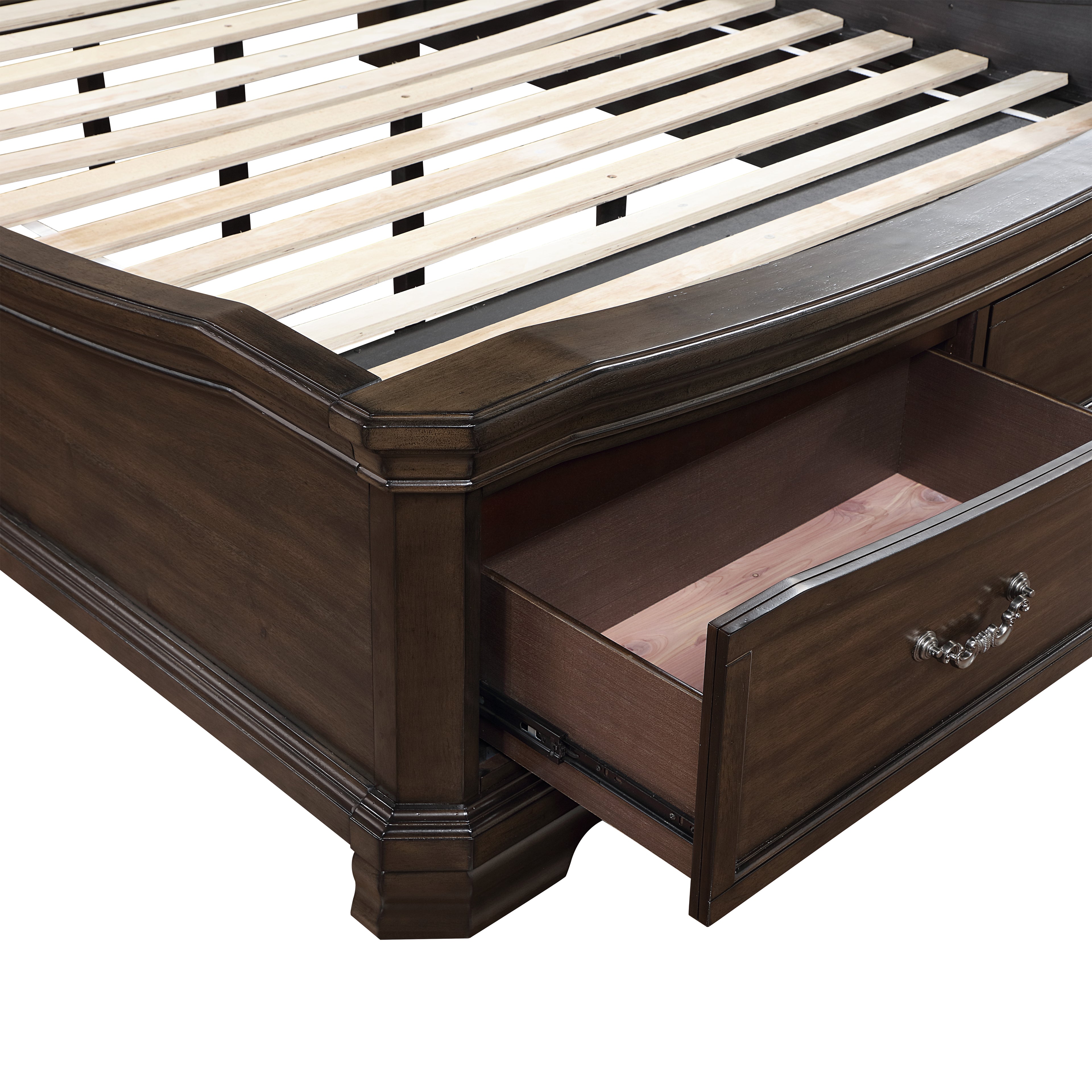 Lyndhurst 5''0" Queen Bed - Walnut
