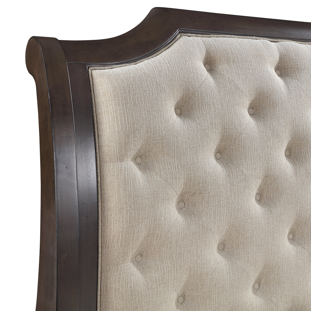 Lyndhurst 6''6" K King Bed - Walnut