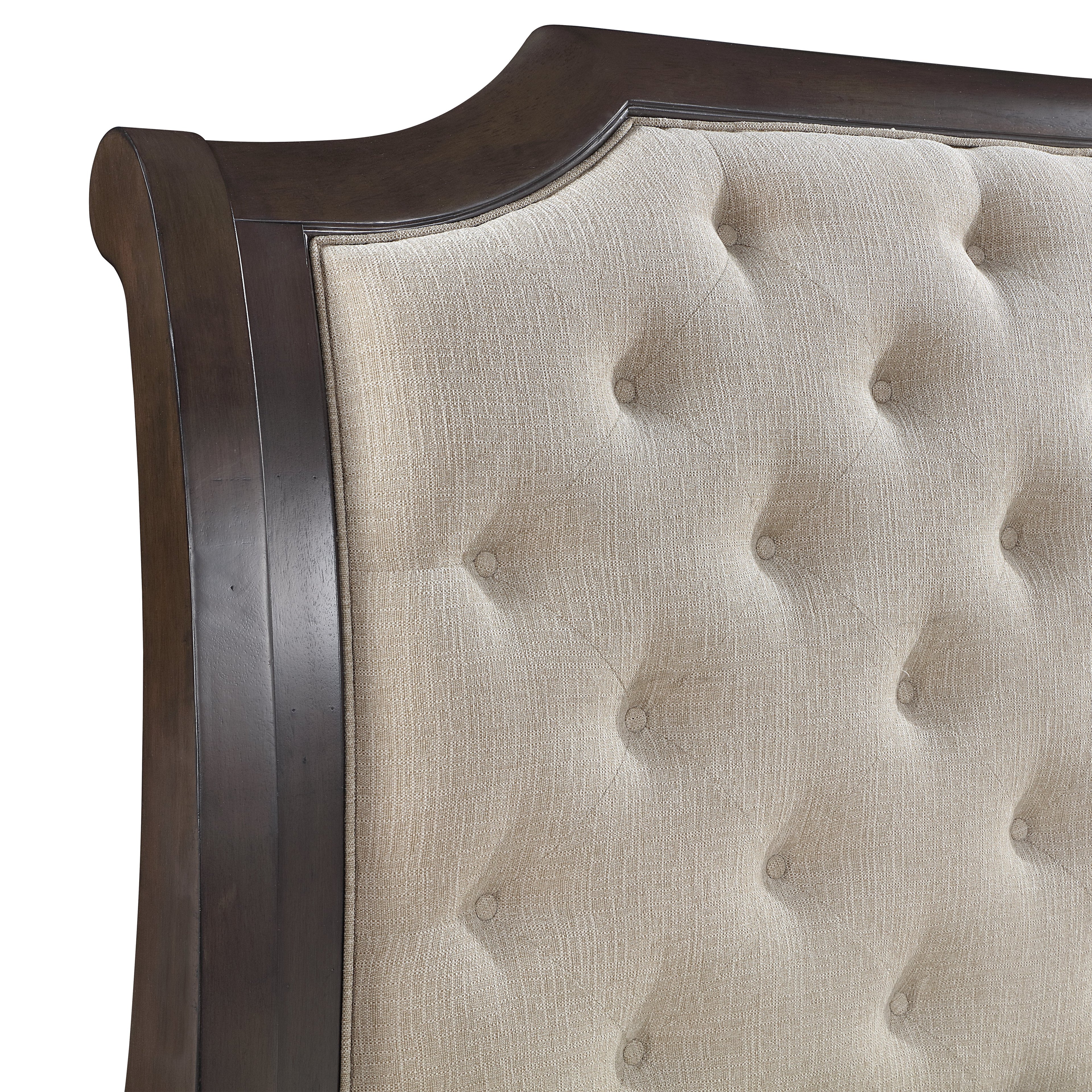Lyndhurst 6''6" K King Bed - Walnut