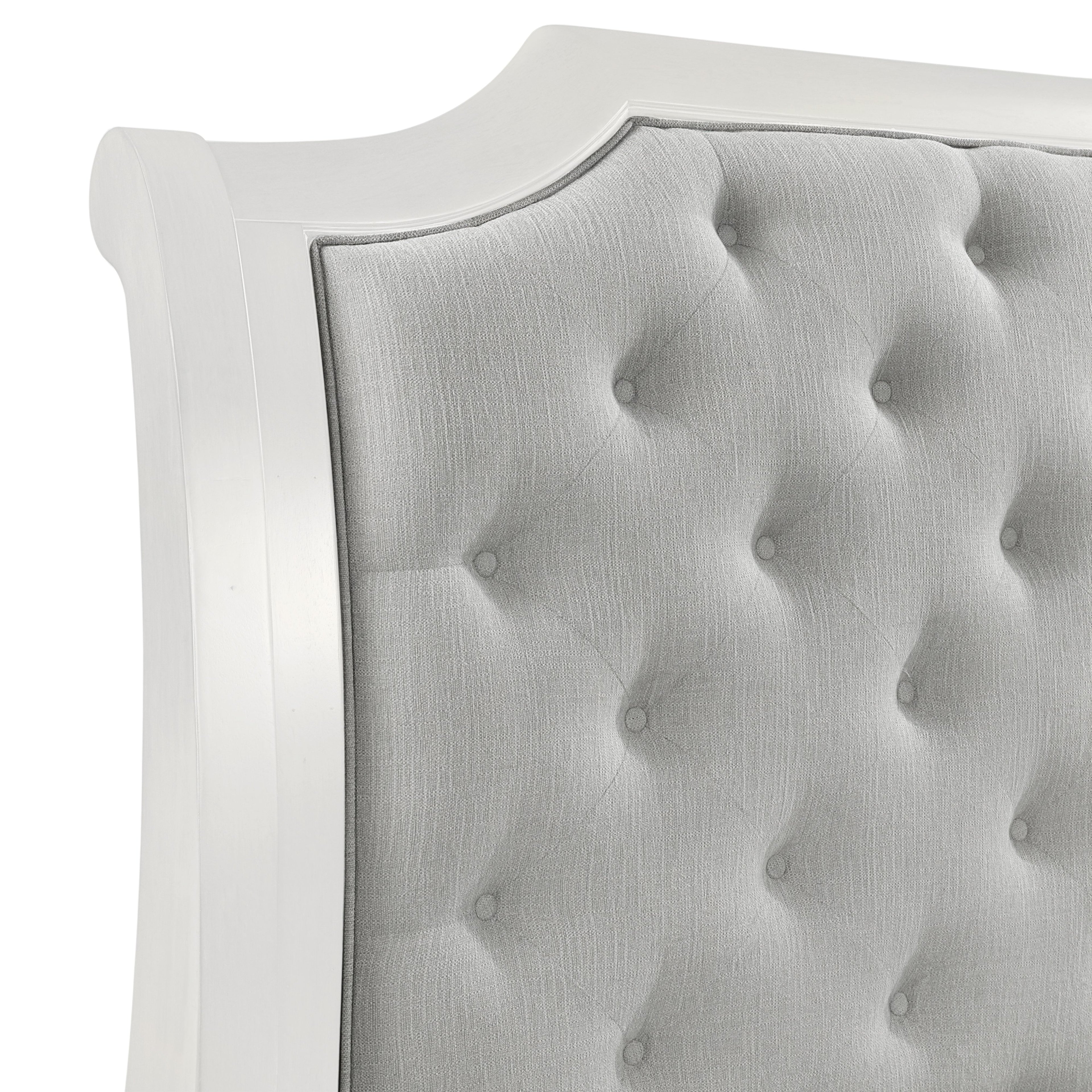 Lyndhurst 6''6" K King Bed - Vintage White