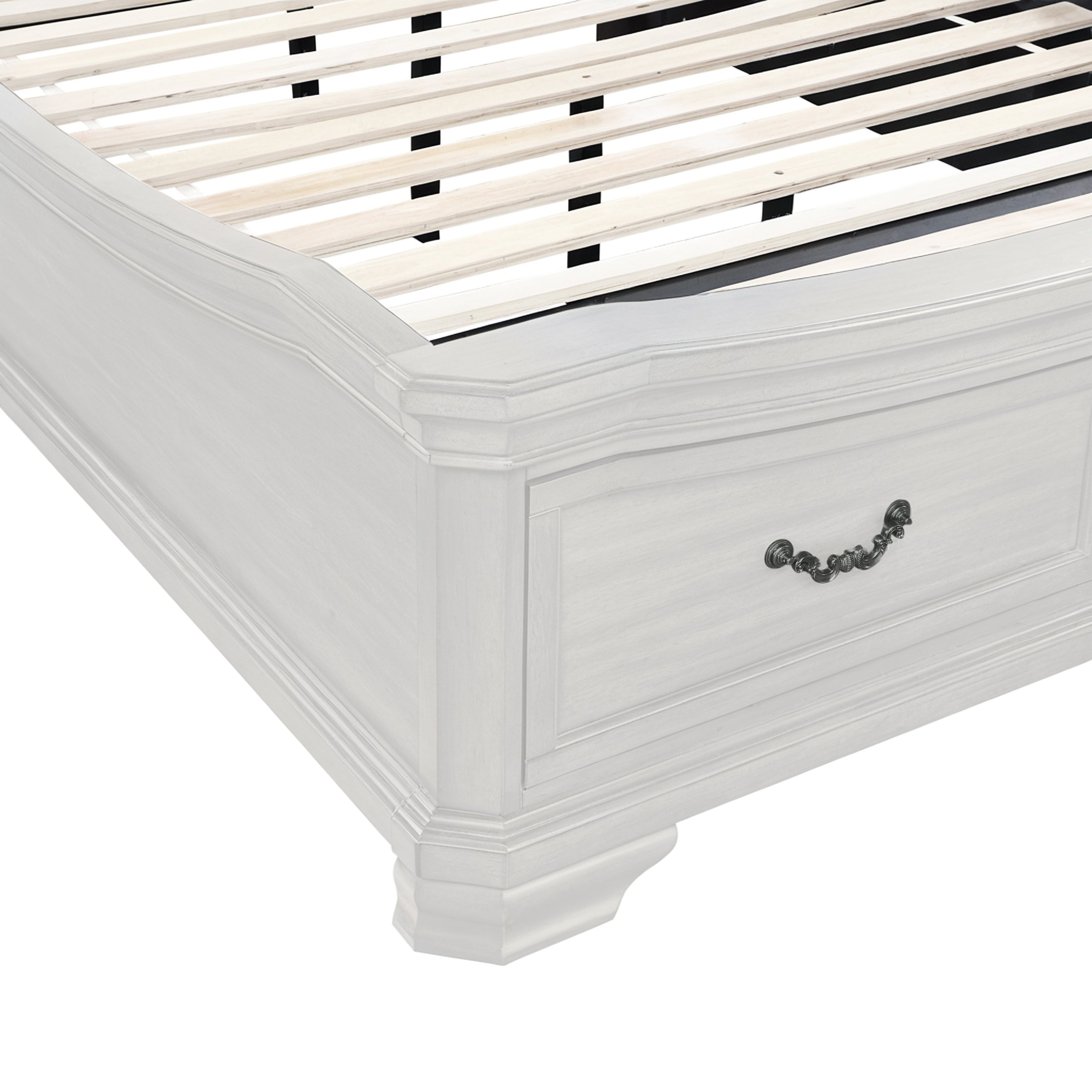 Lyndhurst 6''6" K King Bed - Vintage White