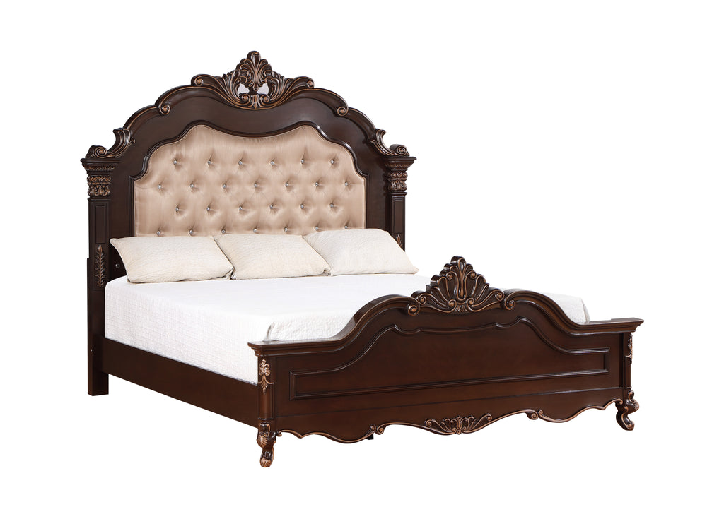 Constantine King Bed - Cherry