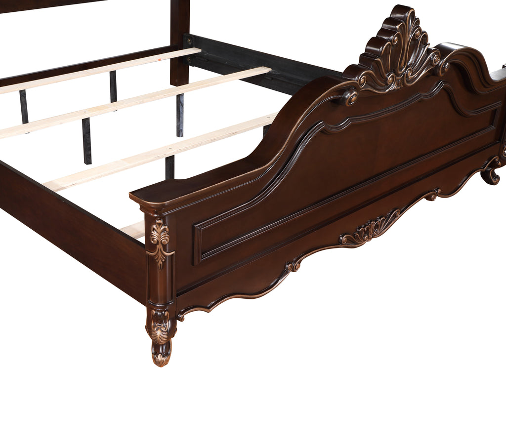 Constantine King Bed - Cherry