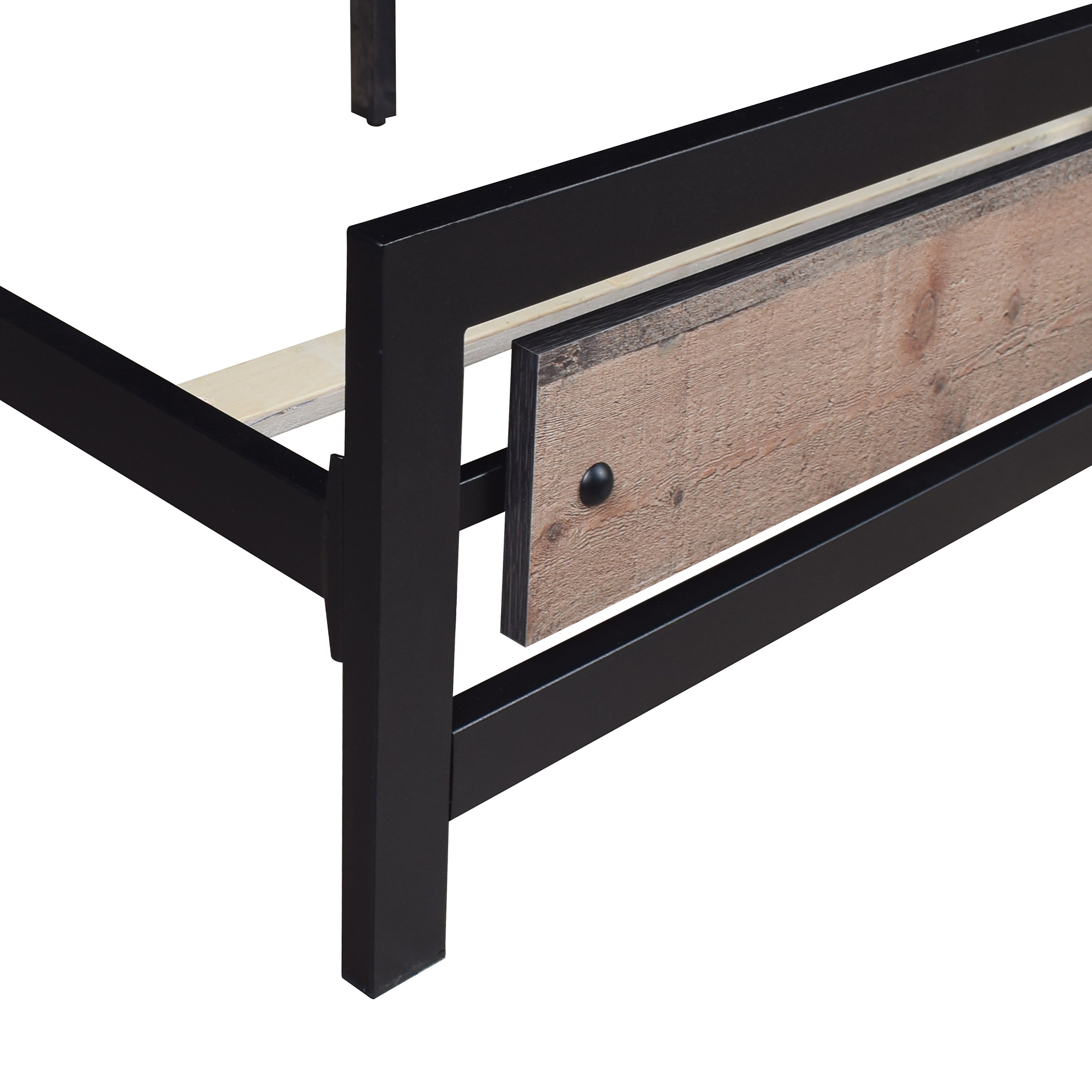 Elk River Hb,Fb, & Cal King Bed - Rustic