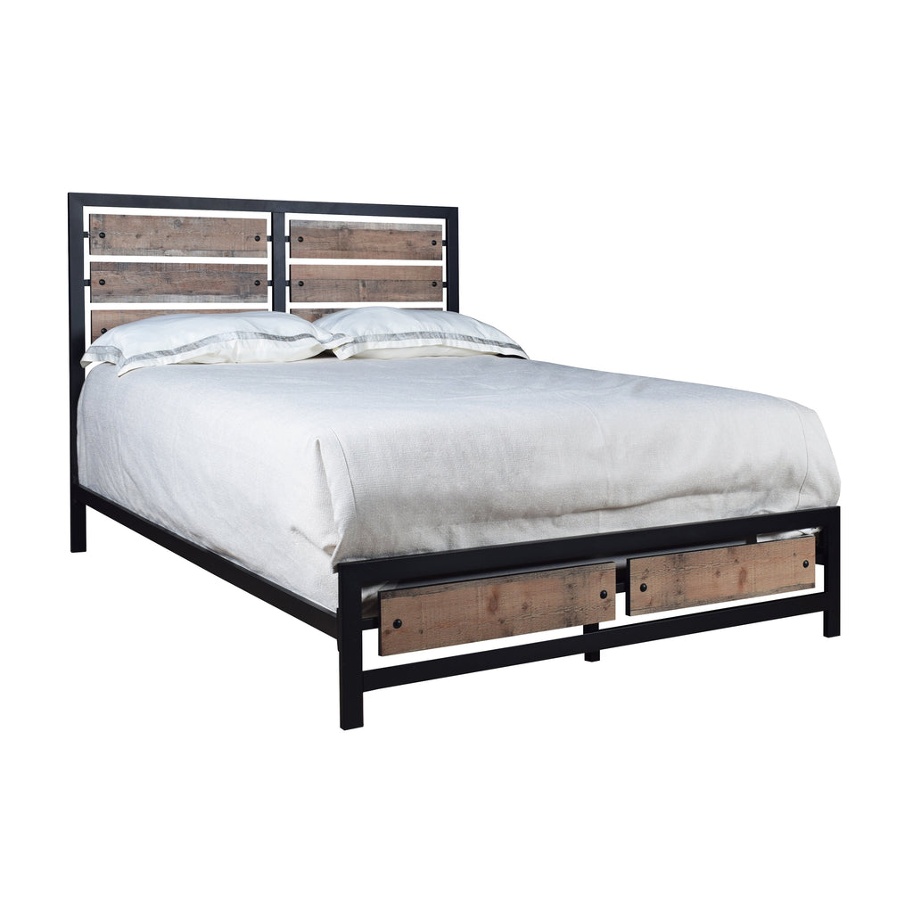 Elk River Hb,Fb, & Queen Bed - Rustic