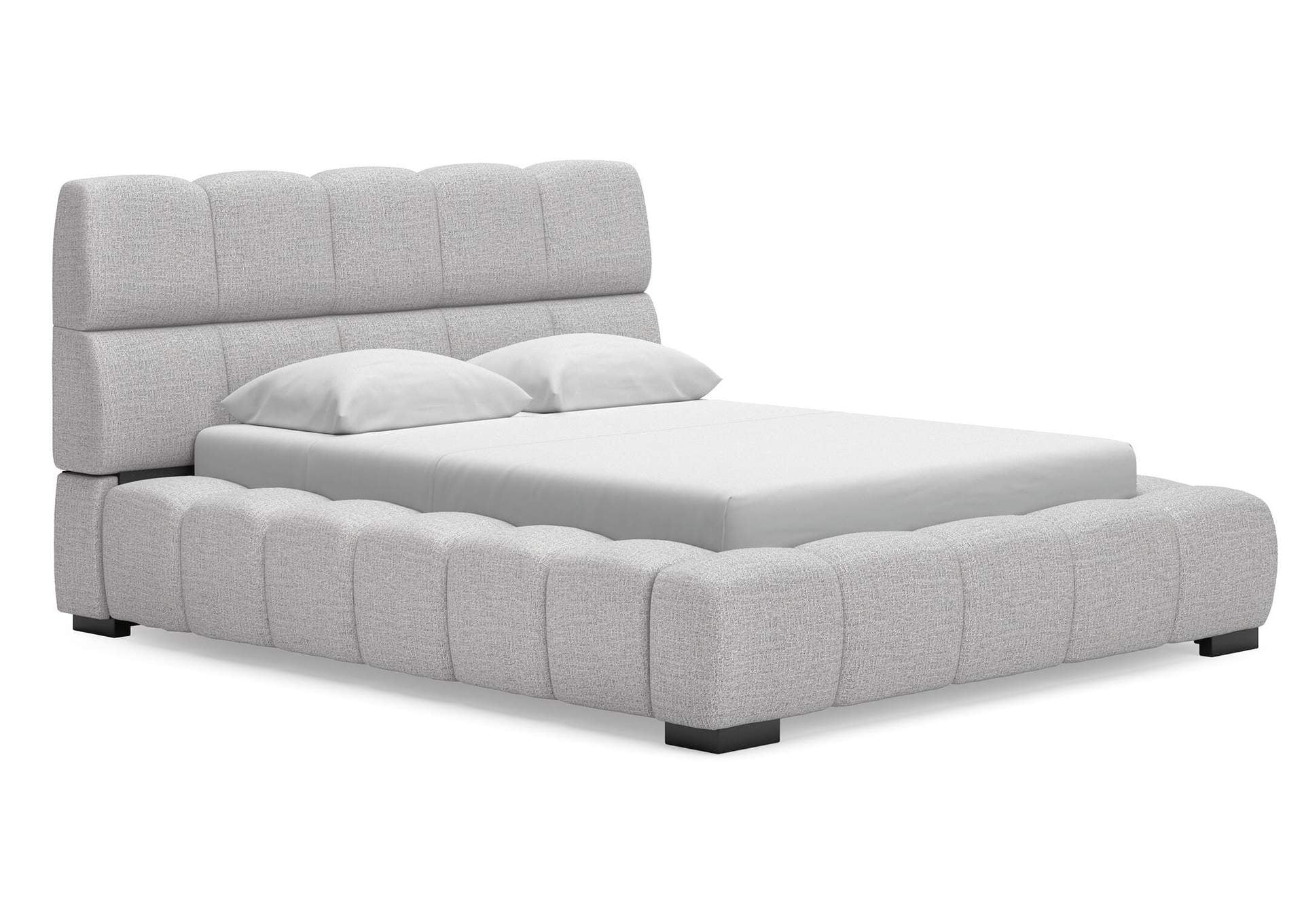 Grendusk Queen Upholstered Bed angled view