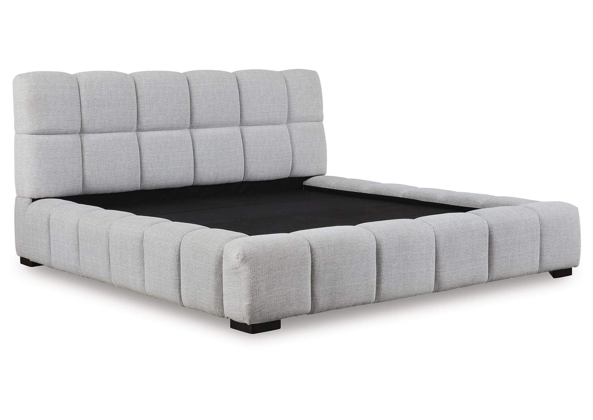 Grendusk King Upholstered Bed angled view